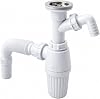 Badem10 Double Expense Dirty Water Removable Flush with Stone Cleanable Kitchen Bathroom Sink Pipe Removal with Bellows