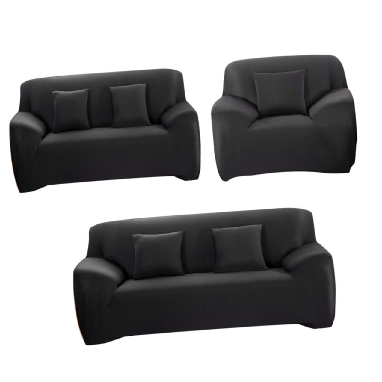 Housse de canapé extensible STOBAZA solution contre les salissures du tissu