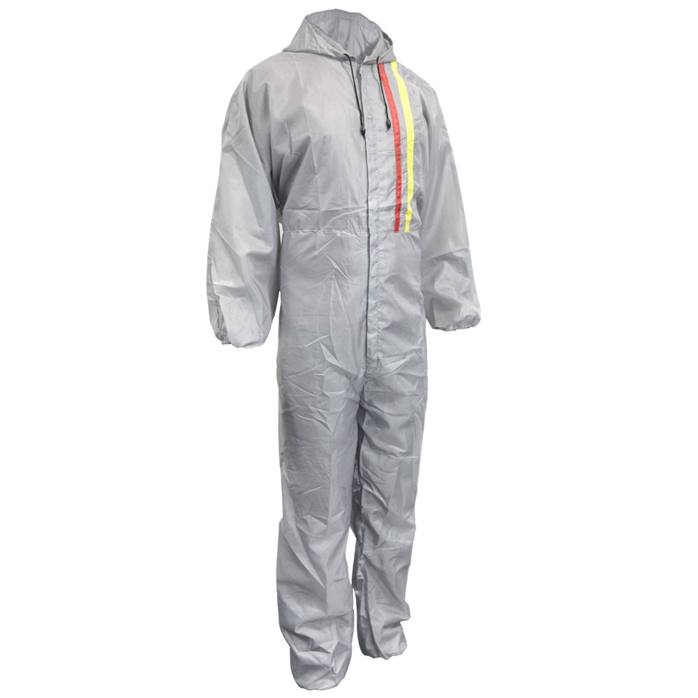 Mehrwegoverall, grau, Arbeitsoverall Arbeitschutzanzug Mehrweg Overall Lackieranzug Anzug Arbeitsoverall Schutzanzug Arbeitsanzug Arbeits-Overall Overalls