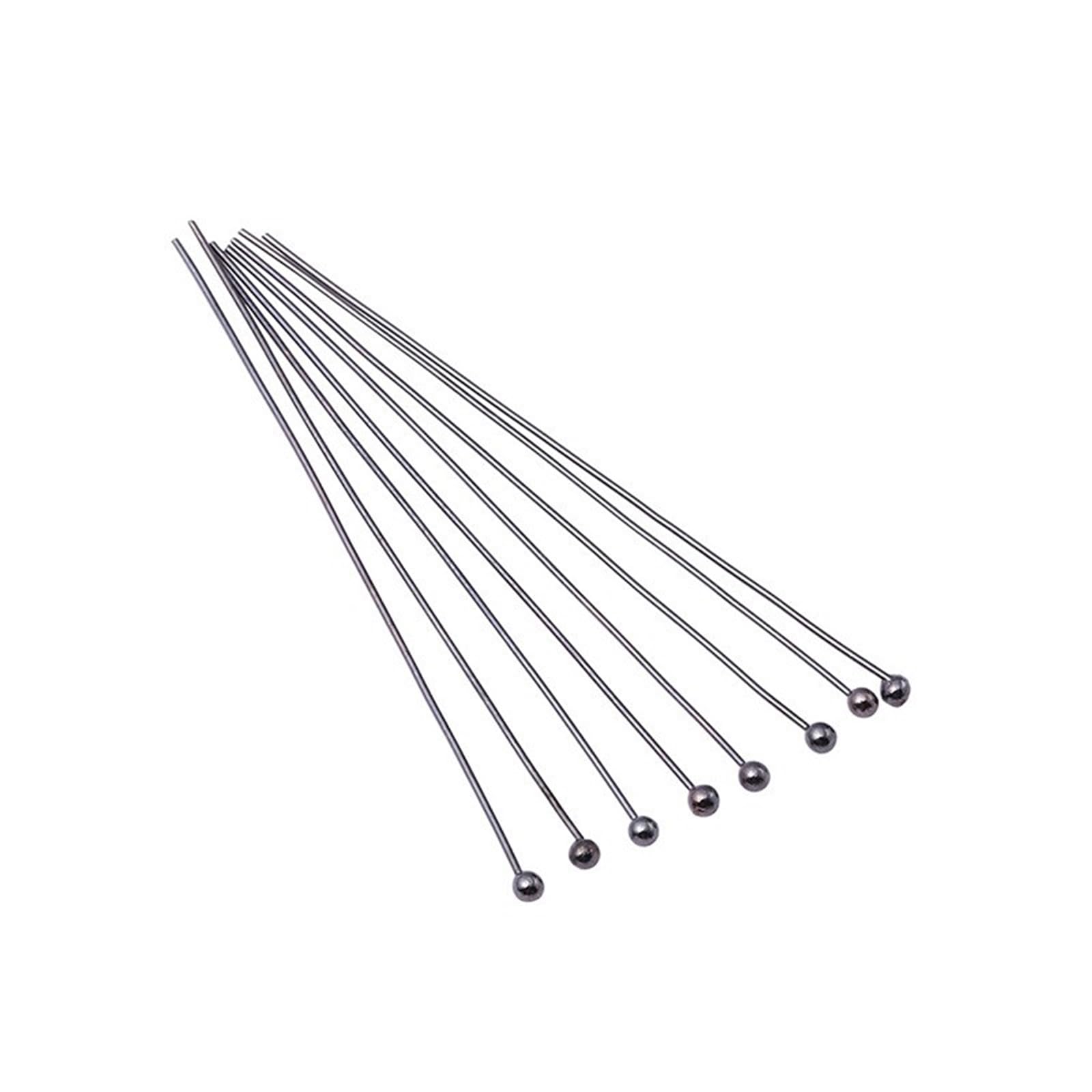 carotoe 200 Pcs Ball Head Pins Easy to Use Jewellery Head Pins for Creative Jewelry Making and Accessories Crafting