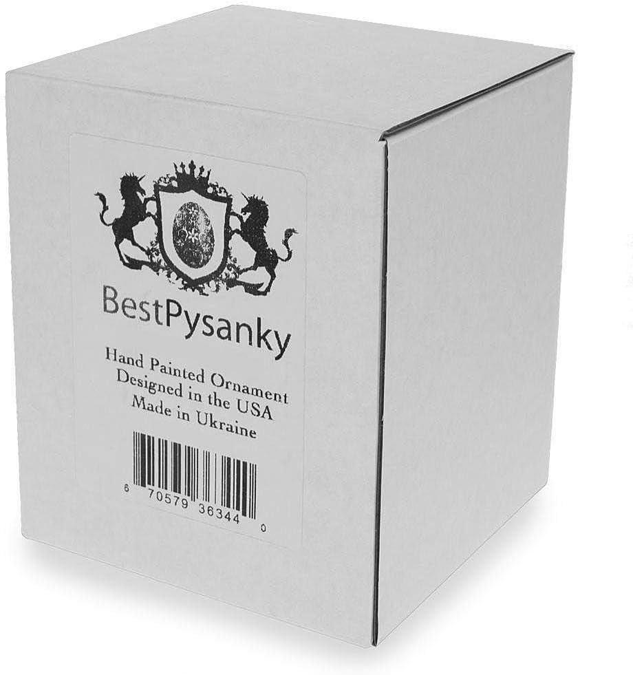 Dog Delivering on Sleigh Glass Ball Christmas Ornament 4 Inches - Image 7