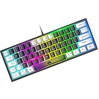 Amazon | LexonTech x ZIYOU LANG K61ゲーミングキーボードLEDバック