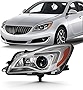 AKKON - Fits 2014 2015 2016 2017 Buick Regal Sedan HID/Xenon Stype Projector Chrome Headlight Driver Left Side Headlamp