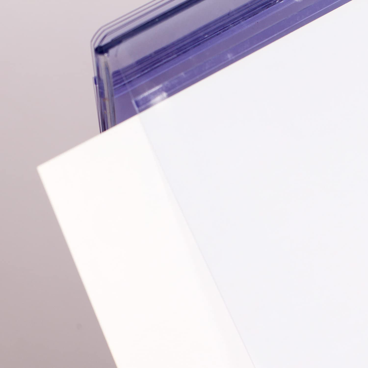 TUKA-i-AKUT 6er A5 Quer Tisch-Flipchart aus Acryl mit Basis, 12 Hüllen je T Form Desktop Flip Chart, Beidseitig Präsentation Flipchart, Aufstellringbuch, Tischaufsteller A5 Quer, TKD8210-A5-12F-6x