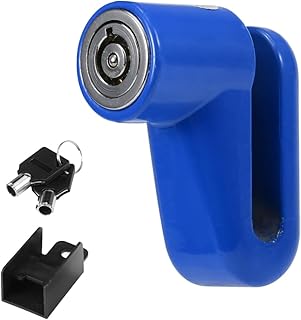 wefenad T7 - Candado antirrobo para rueda de bicicleta, freno de disco, candado de freno de disco con dos llaves