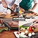AILUROPODA Nylon Knife, 2-Piece Plastic Kitchen Knife for real cooking and Cutting Pizza, Cakes, Bread, Fruits, Veggies Durable
