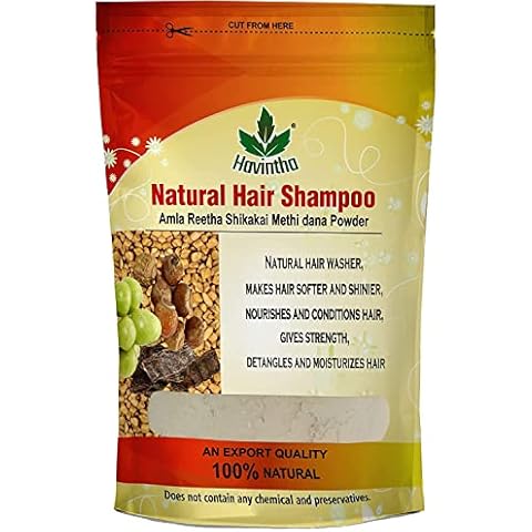 Havintha Natural Hair Shampoo with Amla, Reetha, Shikakai and Methi dana (Advanced shampoo) Cover