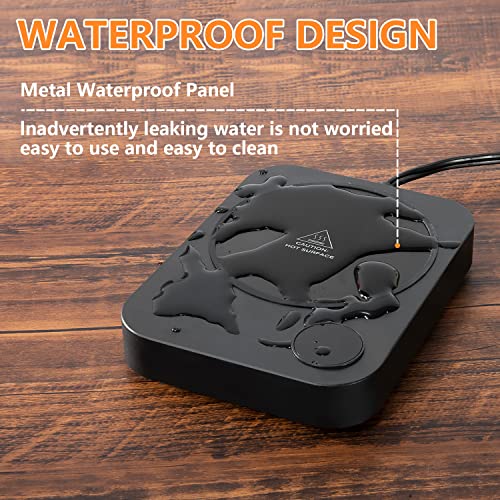 Coffee Mug Warmer, 4 Hours Auto Shut Off Cup Warmer For Office Home Desk Use With, 3 Temperature Settings, Cover Safely Use For Office/Home To Warm Coffee Tea Milk Candle Heating Wax #TOP5