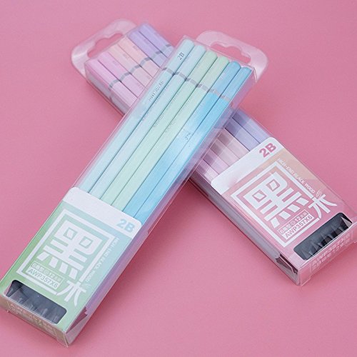 Matita di legno di legno nero 2B Matita di matita