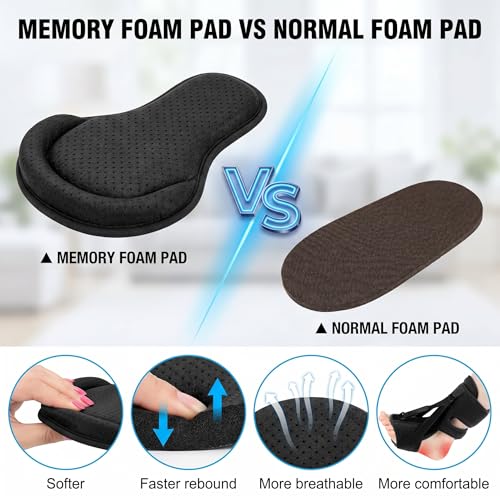 Image of Plantar Fasciitis Night Splint, Adjustable Foot Drop Brace for Achilles Tendon Support, Sleeping Stretch Boot for Heel Pain Relief, Soft Day Night Ankle Support for Men Women (1PC-Grey)