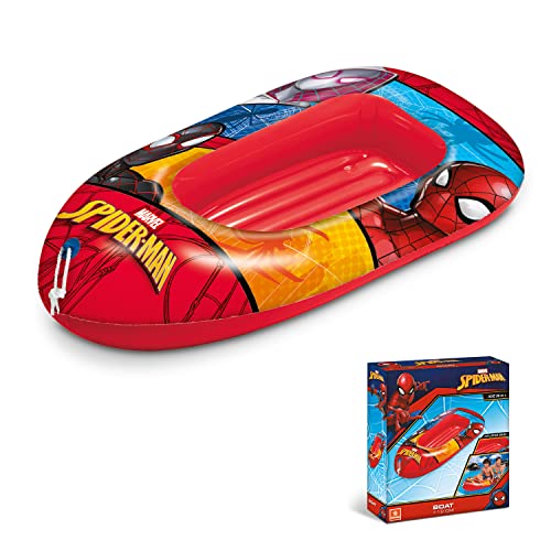 Miniatura 3 de Mondo Toys - SPIDERMAN Boat INFLATED BASE- Barca hinchable para bebé – Flotante 112 cm Ideal para niño/niña - 16930