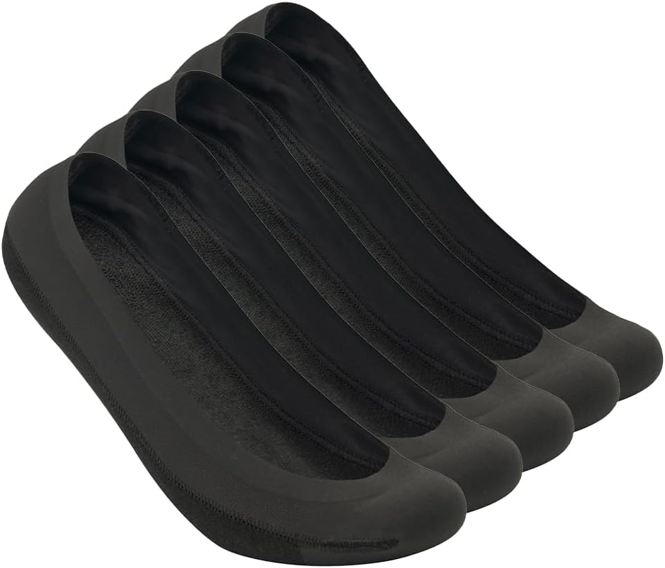 Cloud No Show Socks Womens Invisible Non Slip Low-Cut Liner - Thin Invisible Loafer Flats & Ballet - Low Front