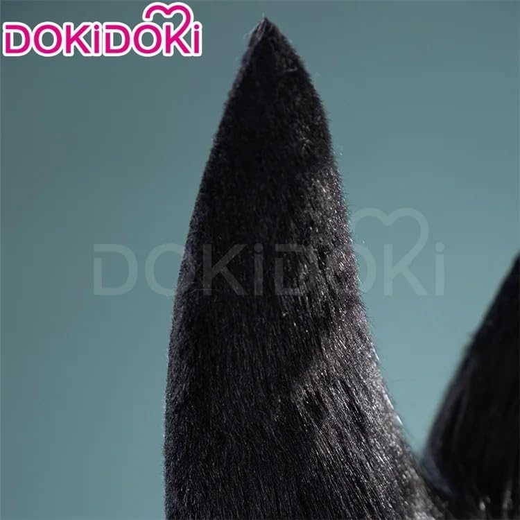 KIRA KIRA Hoshimi Miyabi Cosplay Ear Headwear for Halloween Game Zenless Zone Zero Hoshimi Miyabi Cute Furry Ears Hair Accessories image 5