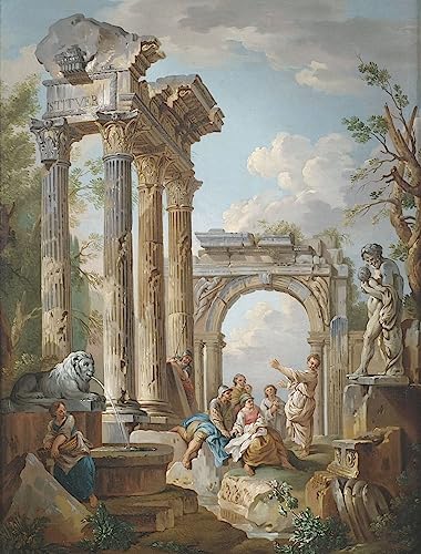 Tableau Homélie d'un apôtre Paolo Pannini pour habiller un grand mur vide