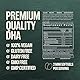 Orlo DHA - veganes DHA Omega-3-Nahrungsergänzungsmittel - dreifache Omega-3-Wirkung - pflanzliche DHA & EPA Omega-3-Algenöl-Fettsäuren - Fischöl-Alternative (60 mini Weichkapseln)