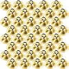40 Pcs Finger Cymbals Belly Dancing Musical Instrument Percussion Zills Instruments for Adults Dancer Party Show Festival PerformanceGold