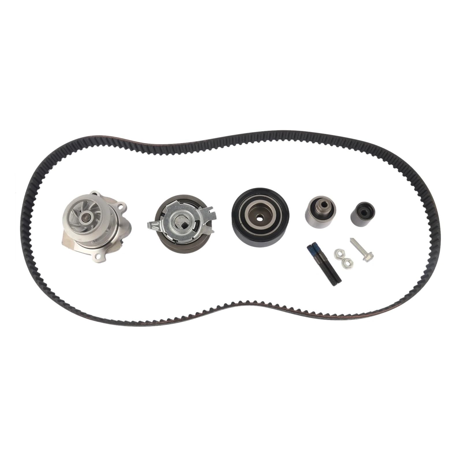 Bombas Agua Kit Correa Distribución+Bomba Agua Para Skoda Para Octavia Para Combi Para Rapid Para Superb 1,6 2,0 Para Yeti 1987946943 K025649XS 038109454A Bomba Auxiliar Automóvil