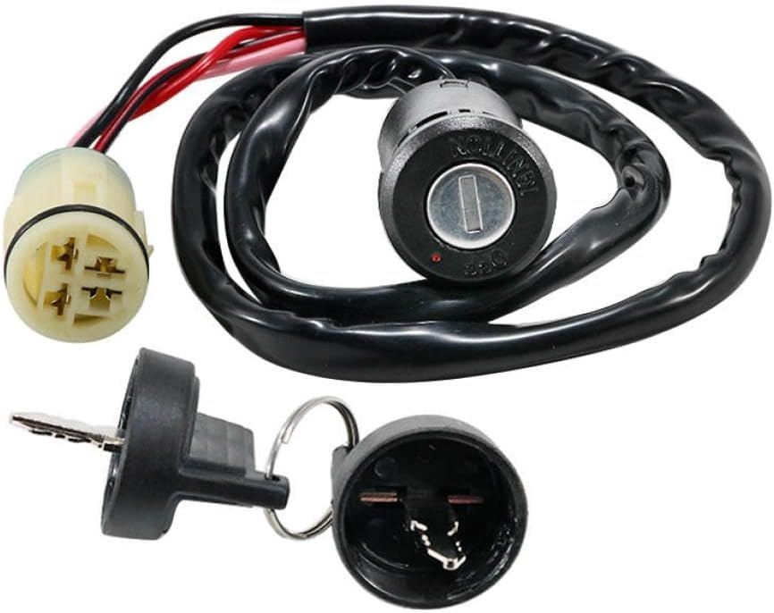 Motorcycle Ignition Key Switch Lock Kit 1998 1999 2000 2001 Compatible with Automotive Motorcycle Parts TRX450S TRX450ES TRX450ESA TRX450SA for Part Number 35100-HN0-A02