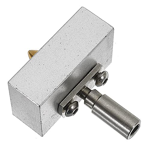 Lysee 3D Printer Parts & Accessories - 1.75mm Stainless Zortrax M200 Heating Kit with Heating Block and Nozzle Throat for 3D Printer