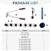Tek Motion 7 Level Professional Aluminum Copper Tube Expander Tool Full Set with Tube Cutter & Deburring Tool, 3/8