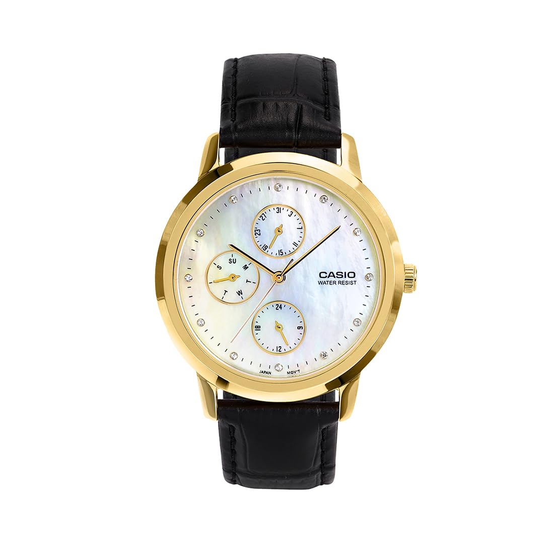 Enticer Ladies LTP-SN6KGSL-7A Analog White Dial Watch (A2495)-image-42