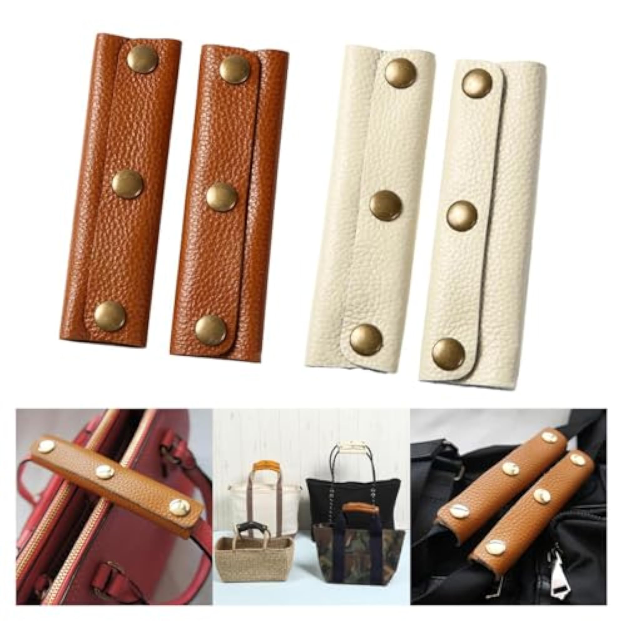 2Pcs Luggage Handle Wraps for Tote Bag and Suitcase