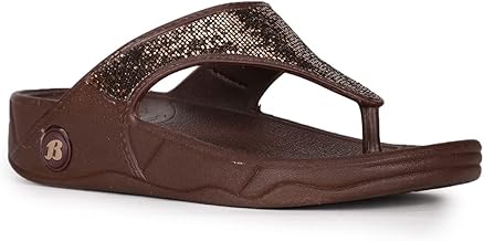 Bata Women's Platform Heel Sandal - DARK BROWN (7 UK) (5724121)