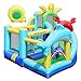 Felimoa 空気注入式ボールプール スライダー トランポリン キッズ エアー遊具 ウェット&ドライ ブロワー付き カーブスライド 大型遊具 空気注入式