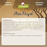 GranataPet Mini Royal Huhn & Garnelen, Nassfutter für Hunde, Hundefutter ohne Getreide & ohne Zuckerzusatz, Alleinfuttermittel für ausgewachsene Hunde, 11 x 150 g