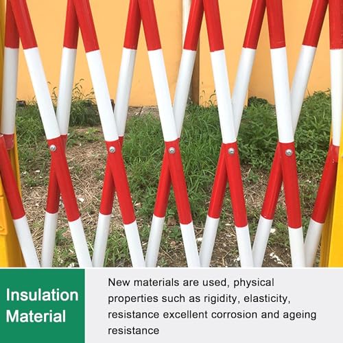 Clôture extensible rétractable métallique pour interdire les accès dangereux - 4