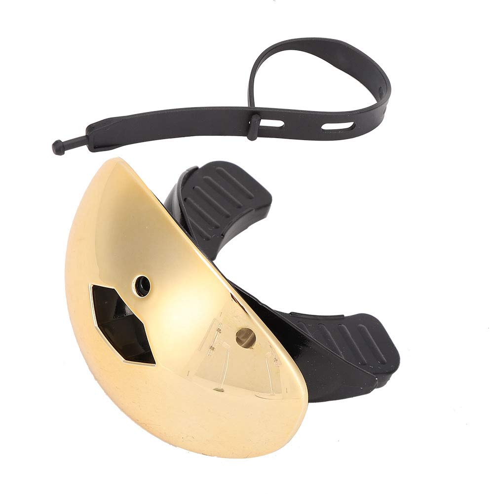 Battle Portable Sports Mouth Guard Denti Protector Gum Shield Game Ball Protection Tool (Gold) per la protezione sportiva