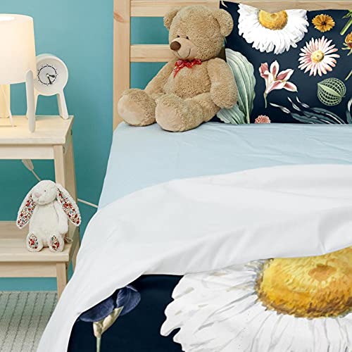 Parure de lit housse de couette imprimée fleurs pour renouveler votre déco - 5