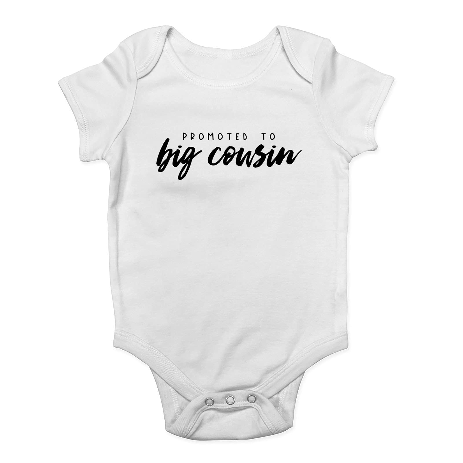 ShopagiftPromoted to Big Cousin Baby Grow Vest Bodysuit