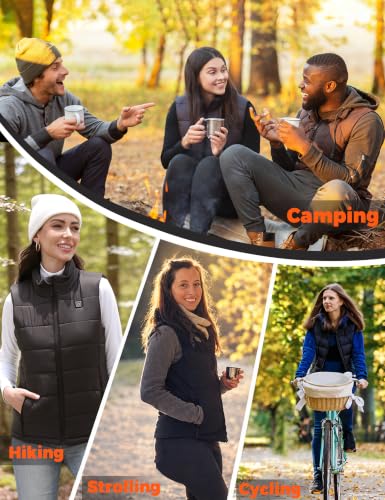 Vestego Heated Vest for Women with Power Bank Included, Winter Outdoor - image 2