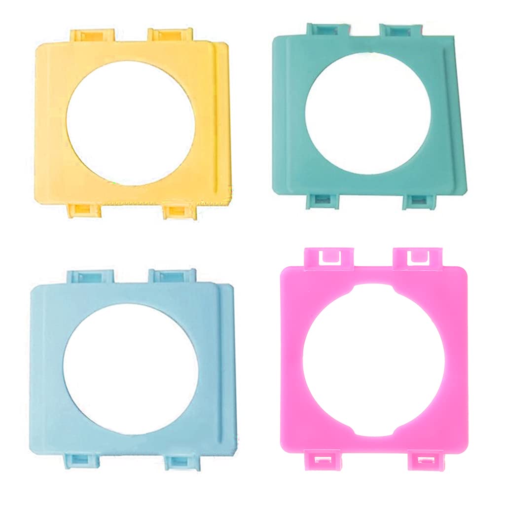 SimpleLife Hamster Cages Tunnel Port Outside Plate External Pipe Mouth Baffle Hamsters Toy,Random color