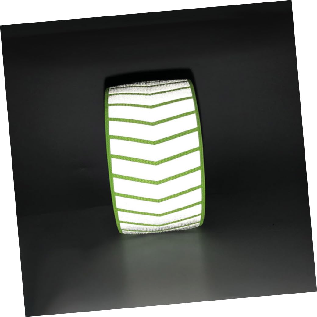Toyvian Bracciale Riflettente visibilità Sport Gruppo Musicale Uomini Notte Fascia di Sicurezza Riflettori Bracciali Polso Bracciale Fluorescente Bande Green