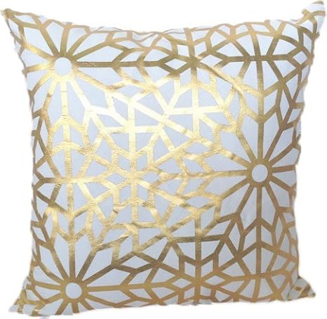 gold throw pillows amazon