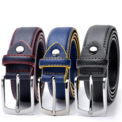 Men's Belt Belt Pin Buckle Leather Casual Belt Men's Leather3