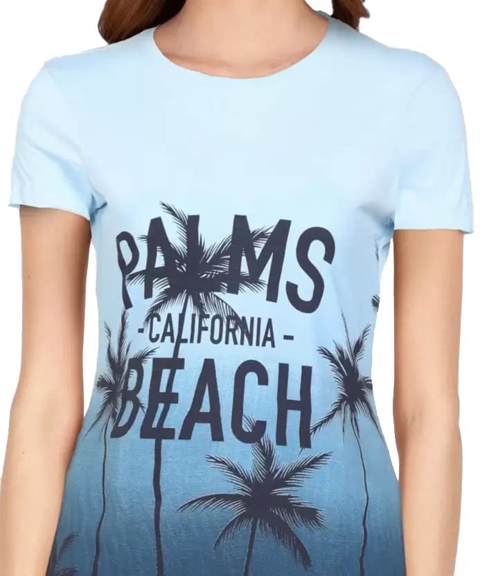 Image of Lyra Women's Cotton Regular Fit T-Shirt