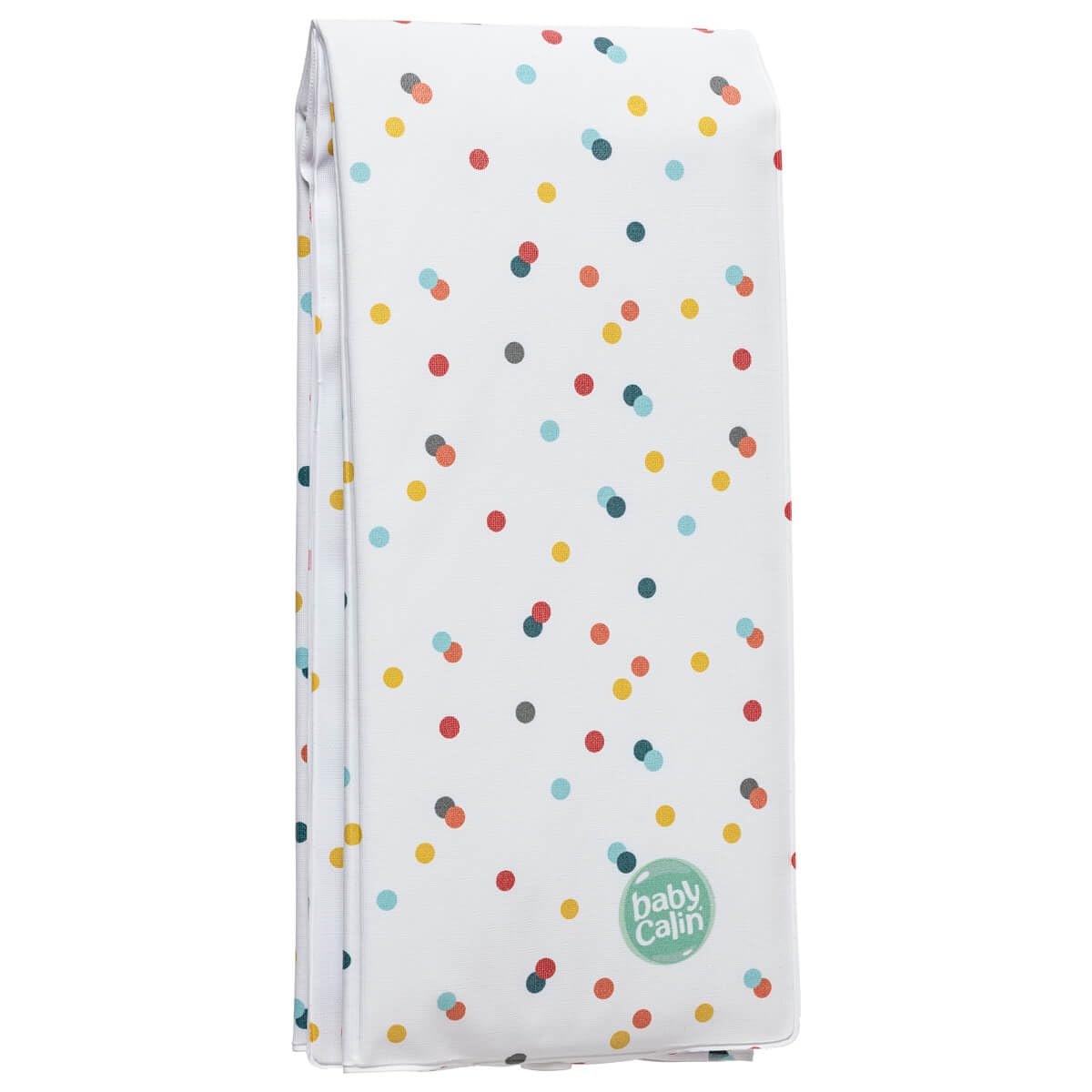 Materassino da langiare nome/pieghevole a pois, 40 x 58 cm bianco