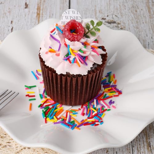 Image of Rainbow Jimmies Sprinkles, Rainbow Sprinkles for Cake Decorating