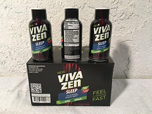 Vivazen Sleep All Vivazen products as of 2016 Do Not contain Kratom. Check Botanical Supplements before purchase. (12 Pack)