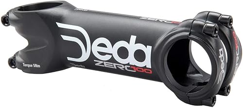 Miniatura 4 de DEDA-ELEMENTI Tallo unisex Zero100, negro sobre negro, 3.543 in