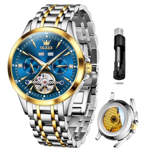 OLEVS �������������Y�E�H�b�` �@�B���������������r���v �}���`�J�����_�[ �X�e�����X�X�`�[�� �h���r���v �j���p, �u���[ �r���v 7091, �����Y�r���v�B