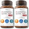 Fosfatidilserina Pura Ps 400mg Contrasta il Cortisolo Migliora Memoria e Concentrazione Riduce lo Stress Integratore con Vitamina B1 (Tiamina) B6 B12 Acido Folico 60 Capsule bundle Poemia