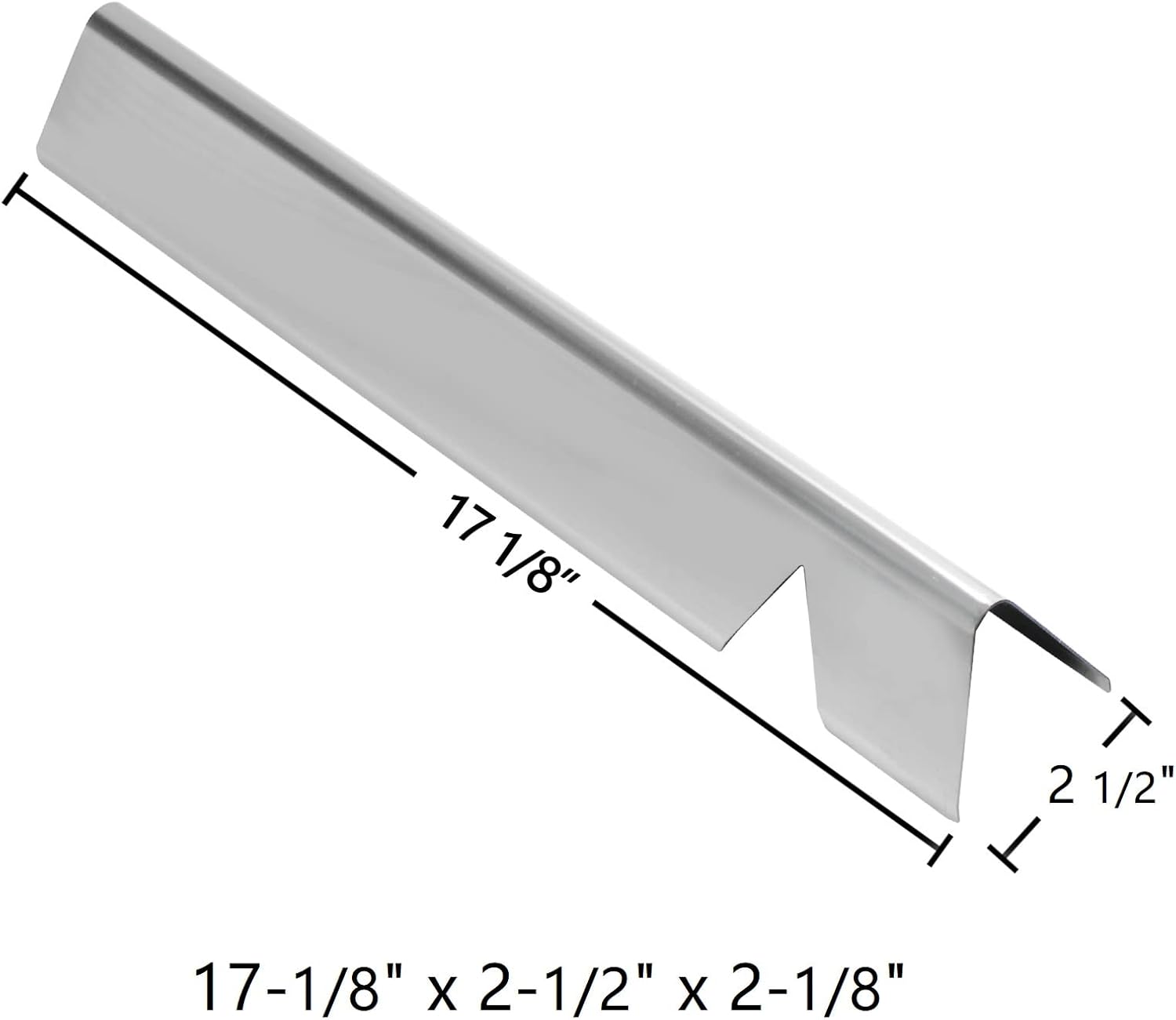 Hongso Flavorizer Bars for Weber Genesis ii e-610, Genesis 2 6 Burner 600 Series II 610, II LX 640 Gas Grill Models, Replacement 66796 91611 for Weber Genesis ii 600 Parts, 17-1/8" x 2 1/2", 11PC