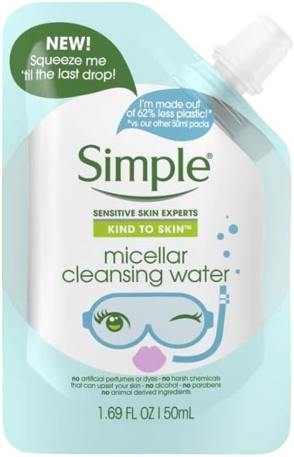 Kind To Skin Micellar Cleansing Water Squeeze Me Pouch Travel Size