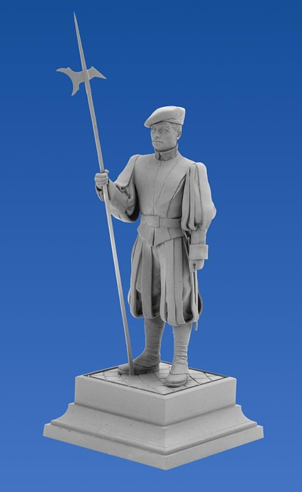 ICM 1/16 WORLD’S GUARDS シリーズ 全3個セット Amazon.com: ICM 1/16 Scale Vatican Swiss Guard - World's