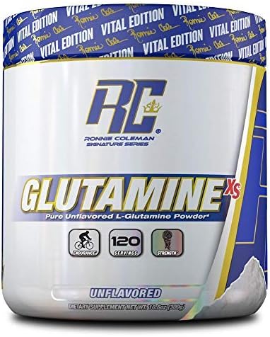 Ronnie Coleman Signature Series Glutamine-xs unflavored Powder 300 Gram, 300 Gram