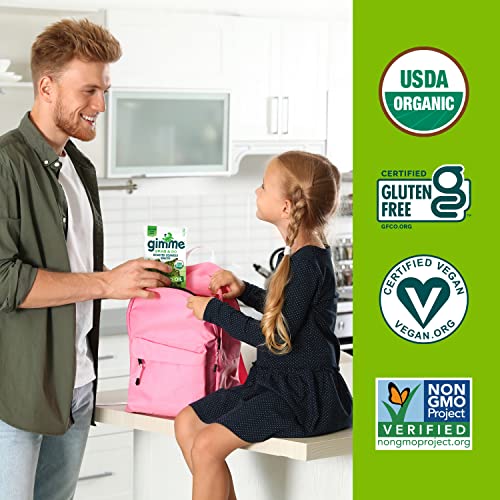 Gimme Grab & Go - Sea Salt & Avocado Oil - 5 Count - Organic Roasted Seaweed Sheets - Keto Vegan Gluten Free - Great Source Of Iodine & Omega 3’S - Healthy On-The-Go Snack For Kids Adults #TOP4